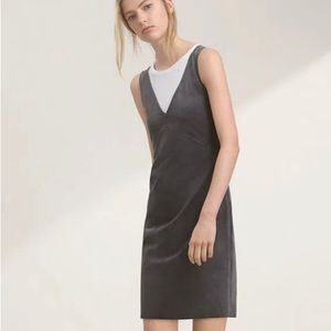 NWT Aritzia Wilfred Jone Dress Grey Size 6